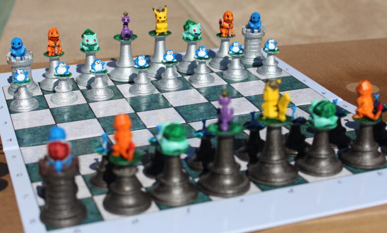 Pokemon Chess Set